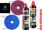 Neljaosaline poleerimiskomplekt Menzerna 1000 ja 2000