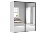 Riidekapp BRW Flex, valge