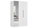 Riidekapp BRW Flex, valge