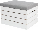 Tumba Pouf Belsi TER101, 50x40x35 cm, hall