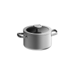 Kaanega kastrul BergHOFF Leo Graphite, 3,4 l