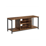 TV-alus avatud riiulitega Vasagle, 40 x 120 x 50 cm, pruun-must