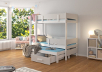 Narivoodi Adrk Furniture Etapo, 80x180 cm, valge/hall