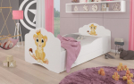 Lastevoodi Adrk Furniture Casimo Lion, 80x160 cm, valge