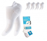 Spordisokid unisex Footstar 79505, valge, 4 paari