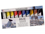 &Otilde;liv&auml;rvi komplekt Sennelier Rive Gauche 10x21ml
