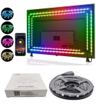 LED riba RGB USB Bluetooth teleri taustvalgus, 4m