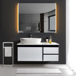 LED peegel Navarre, 100x70 cm