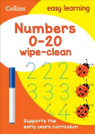 Numbers 0-20 Age 3-5 Wipe Clean Activity Book: Ideal for Home Learning edition, Numbers 0-20 Age 3-5 Wipe Clean Activity Book