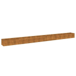 vidaXL taimekast, 580 x 50 x 36 cm, Corten-teras