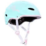 Kiiver Raven F511, S, 54-56cm, sinine/roosa