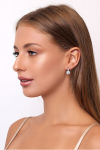 H&otilde;bedased k&otilde;rvar&otilde;ngad naistele Brilio Silver EA54 sBS0996