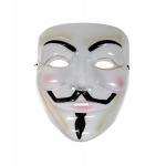 Anon&uuml;&uuml;mne Guy Fawkes V for Vendetta plastmassist mask