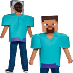 Karnevali kost&uuml;&uuml;m Minecraft Steve 124-136 cm 7-8 aastane, 7-9 metų