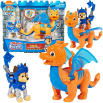 Figuurid Paw Patrol Chase ja Draco draakon
