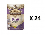 Carnilove konserv kassidele vutiliha ja v&otilde;ililledega 24 X 85g