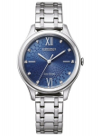 Citizen Eco-Drive EM0500-73L naiste k&auml;ekell, teras, sinine sihverplaat 32 mm