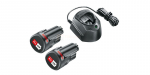 Aku Bosch PBA 12V 2x 1,5 Ah + GAL1210 laadija