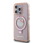 Hello Kitty IML Ringstand Glitter Kitty Head Logo Case