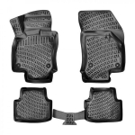Auto kummimatid mustad 3D RIZLINE SKODA OCTAVIA III (2013-2020)