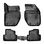 Auto kummimatid mustad 3D RIZLINE VOLVO V40 II (2012-2019)