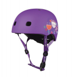 Laste kiiver Micro Floral Purple, lilla
