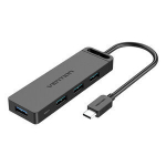 USB hub - Vention - CHTBB - 4 pes - MicroUSB toide - USB 3.1 5 Gbit/s