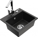 Graniidist k&ouml;&ouml;givalamu Mexen Milo koos segisti ja sifooniga, must