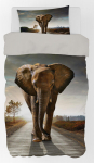 Laste voodipesukomplekt Elephant, 140&times;200, 2-osaline