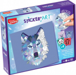 Kleepimine numbrite j&auml;rgi Maped Creativ Sticker Art