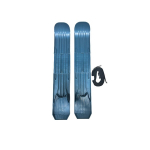 Suusad UNIPLAST Juunior, lastele rihmadega, 56 cm, aviosinine