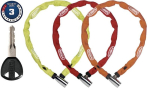 Jalgratta lukk Abus Chain Web 1500/110, 110 cm, punane