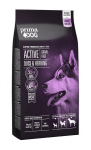 PrimaDog GrainFree t&auml;istoit aktiivsetele t&auml;iskasvanud koertele pardi-heeringa, 10kg