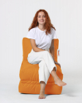 Kott-tool Siesta Sofa Bed Pouf, oranž