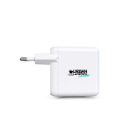 S&uuml;learvuti laadija USB-C toite laadija - Urban Factory - CYCLEE - 65 W - &Ouml;ko-loodud - Valge