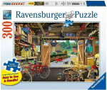 Pusle Ravensburger Grandpa's Garage, 300 tk