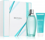 Komplekt Biotherm Eau Pure naistele, tualettvesi EDT, 100 ml + du&scaron;igeel, 75 ml