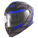 Mootorratta kiiver Vito Presto, sinine/must
