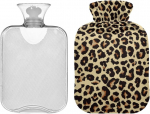 Kuumaveepudel Lufeemga, 2 l, Leopardi muster