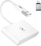 BlackBird juhtmevaba CarPlay adapter iPhone&rsquo;ile, USB/USB-C &uuml;hendusega