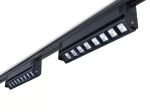 Steka Linda komplekt 12W 30cm 4000K LED rajalamp x2 + raidekaabel 1.5m - Must