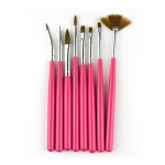 K&uuml;&uuml;nte kaunistamise pintslite komplekt, 8 tk