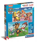 CLEMENTONI - 2x20 pieces - Paw Patrol