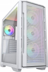 Korpus Cougar Uniface RGB White (385C780.0002)