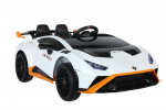 &Uuml;hekohaline elektriauto lastele Lamborghini Sto Drift, valge