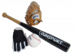 Pesapallikomplekt lastele SunSport, 4 tk