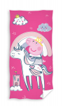 Peppa Pig Unicorn vannir&auml;tik, rannar&auml;tik 70x140cm