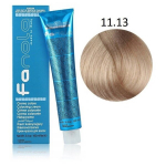 Professionaalne juuksev&auml;rv Fanola Color Cream, 11.13 Superlight Platinum Blonde Beige, 100 ml