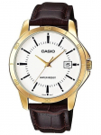 Meeste k&auml;ekell Casio, pruun/kuldne
