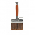 Pintsel pol&uuml;esterharjas 100x30mm, k&auml;epide 2K pruun